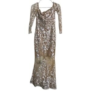 Gianni Bini | Dresses | Gianni Bini Grace Metallic Plisse Sweetheart Neck  Cutout Tiered Dress | Poshmark